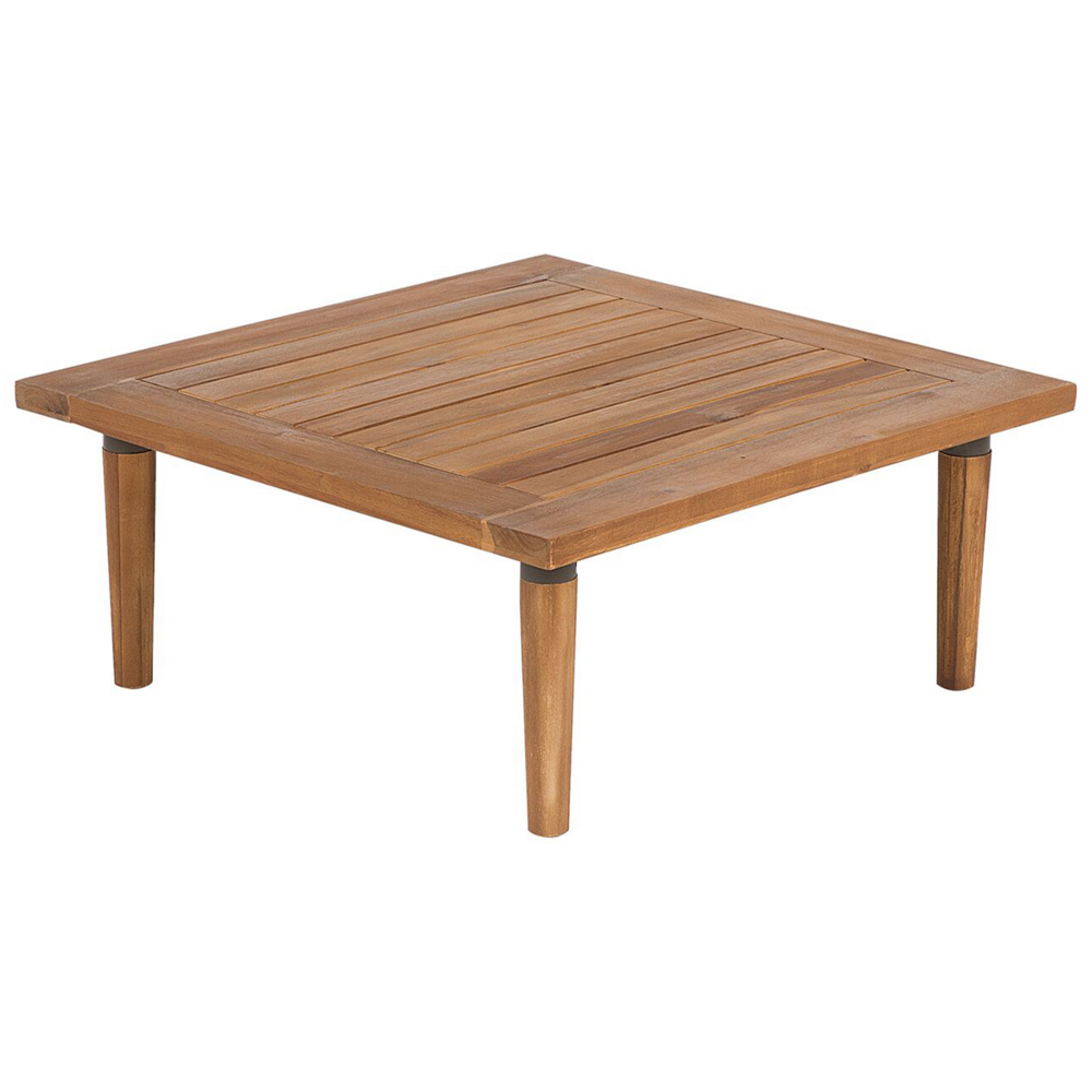 Set Divani Da Giardino Cuscini Grigi In Legno Di Acacia Set Conversazione Da Esterno Moderno A 4 Posti Poltrone Con Tavolino Cuscini Grigi