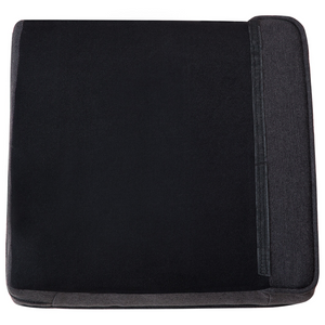 Divano a 3 posti con braccioli a trapunta in tessuto grigio scuro tradizionale