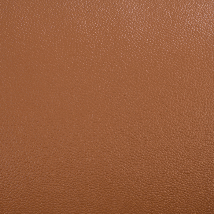 Divano in pelle marrone 3 posti poggiatesta regolabile ampia seduta retrò