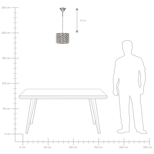Lampada a sospensione in metallo argentato a forma di tamburo intagliato con motivi floreali moderni