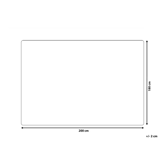 Coperta copriletto plaid Grigio chiaro Peluche 180 x 200 cm soffice Camera da letto