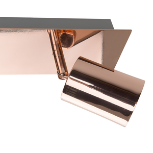 Lampada da terra in metallo Nero da 149 cm a 2 luci con doppio paralume da soggiorno