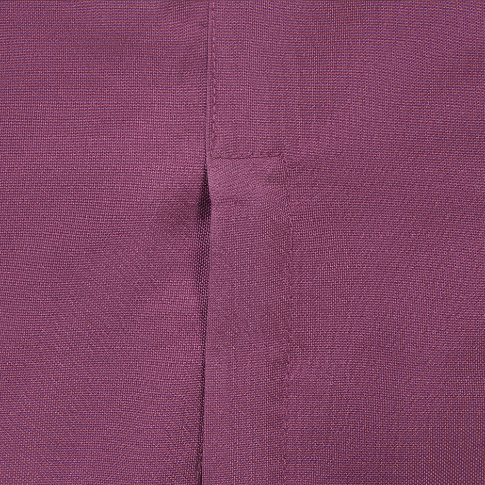 Pouf seduta poltrona sacco Grande colore lilla con Zip 140 x 180 cm soggiorno cameretta