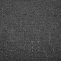 Set di 2 sedie da pranzo con gambe in legno eleganti in ecopelle grigio scuro