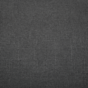 Set di 2 sedie da pranzo con gambe in legno eleganti in ecopelle grigio scuro