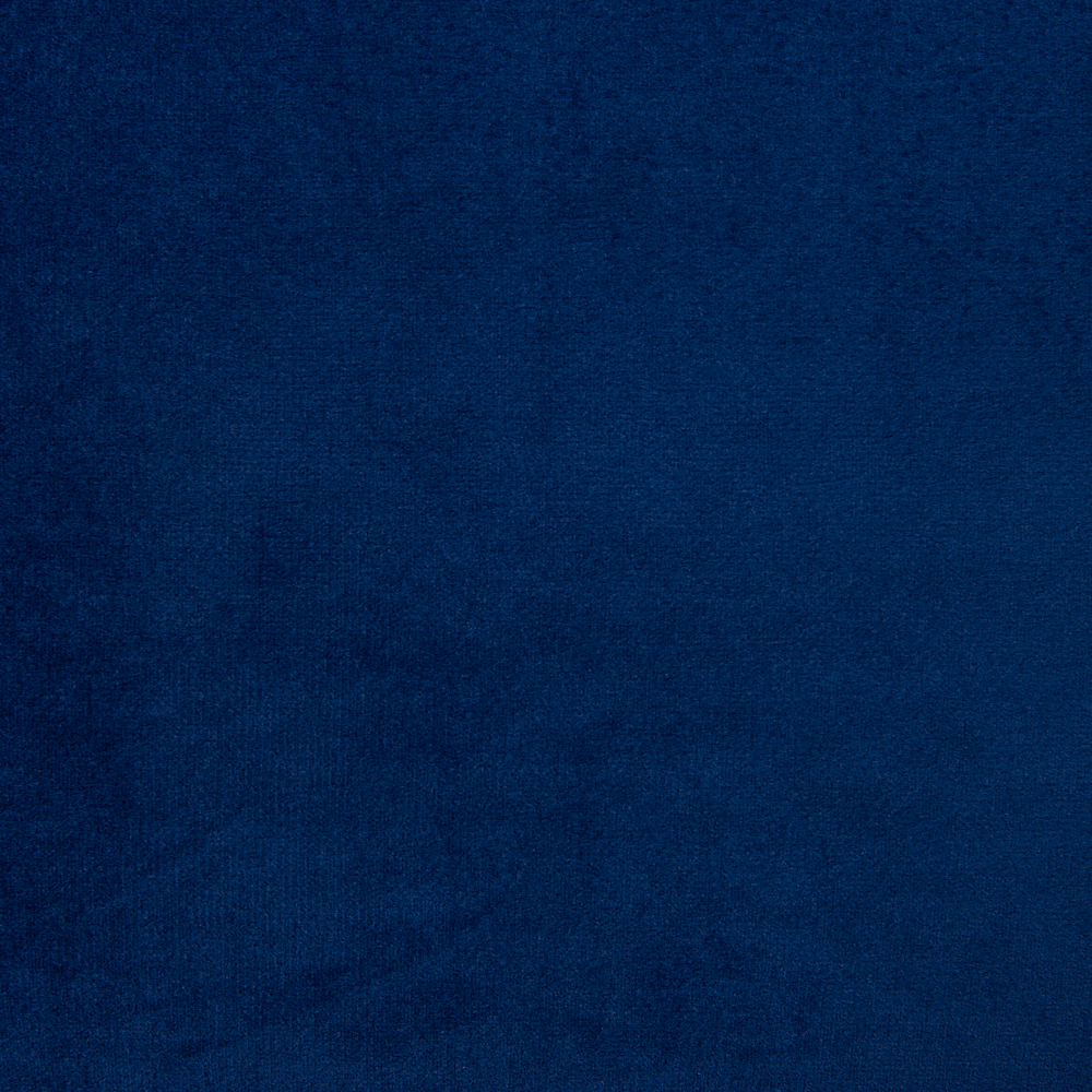 Divano Blu Rivestimento Tessuto Gambe Argento 2 Posti Divanetto Glam