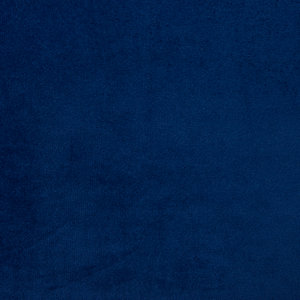 Divano Blu Rivestimento Tessuto Gambe Argento 3 Posti stile Glam