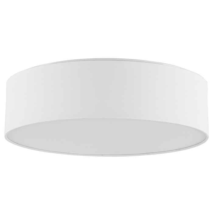 Lampada paralume in policotone bianco ø 45 cm Boho con stile moderno