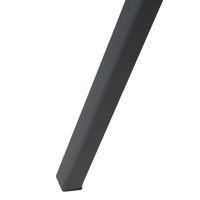 Lampada da Terra Nera con Base a Treppiede in Metallo Argento 165 cm Paralume Orientabile Design Industriale