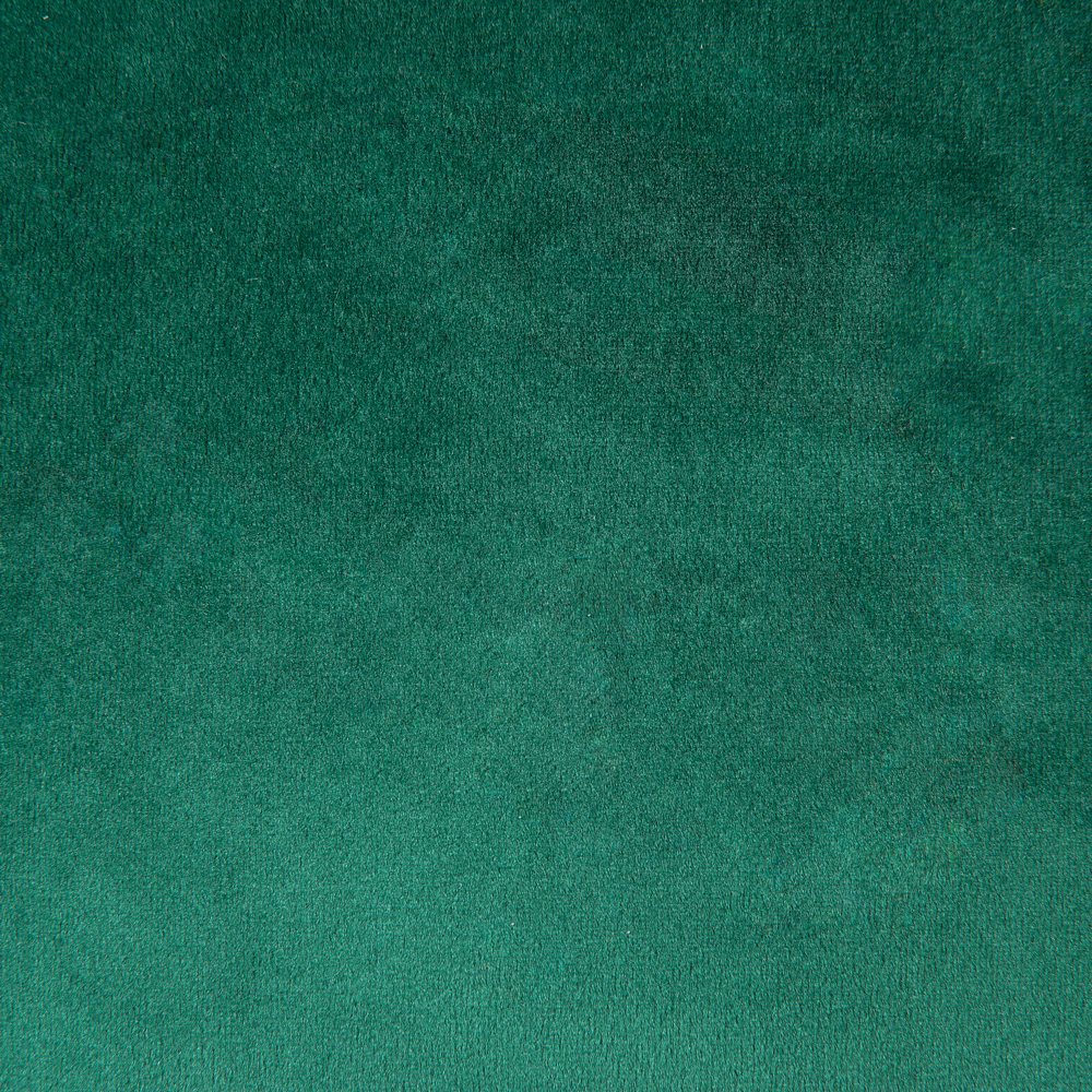 Divano Verde Velluto Imbottito A 3 Posti Seduta Imbottita E Schienale Con Gambe In Legno