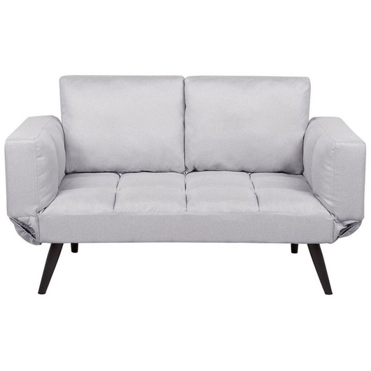 Divano Letto Bianco Divanetto Braccioli Regolabili Minimalista