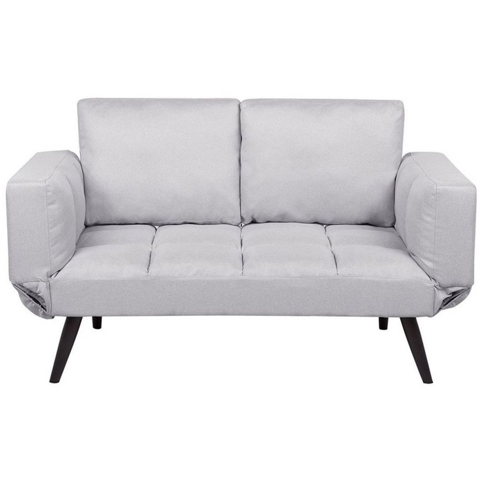Divano Letto Bianco Divanetto Braccioli Regolabili Minimalista