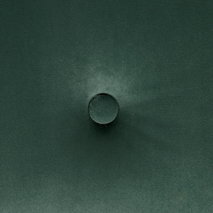 Panca rivestimento in velluto verde gambe nere 51 x 102 x 43 cm Glam