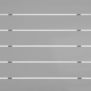 Set da pranzo da 7 pezzi bianco con tavolo grigio 6 sedie da giardino patio terrazza