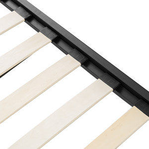 Dormeuse Letto estraibile Nero Singolo da 90 x 200 a 180 x 200 cm Base a doghe estraibile Convertibile