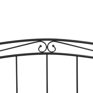 Dormeuse Letto estraibile Nero Singolo da 90 x 200 a 180 x 200 cm Base a doghe estraibile Convertibile