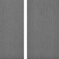 Tavolo da giardino in alluminio grigio e Nero per 6 persone moderno resistente agli agenti atmosferici