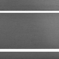 Tavolo da giardino in alluminio grigio e Nero resistente agli agenti atmosferici moderno