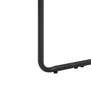 Tavolino da caffè in legno chiaro da tavolo con gambe in metallo Nero rotondo grande 80 x 80 x 40 cm mobili da soggiorno