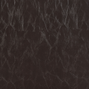 Set di 2 sedie da pranzo in ecopelle marrone con gambe in legno tradizionali