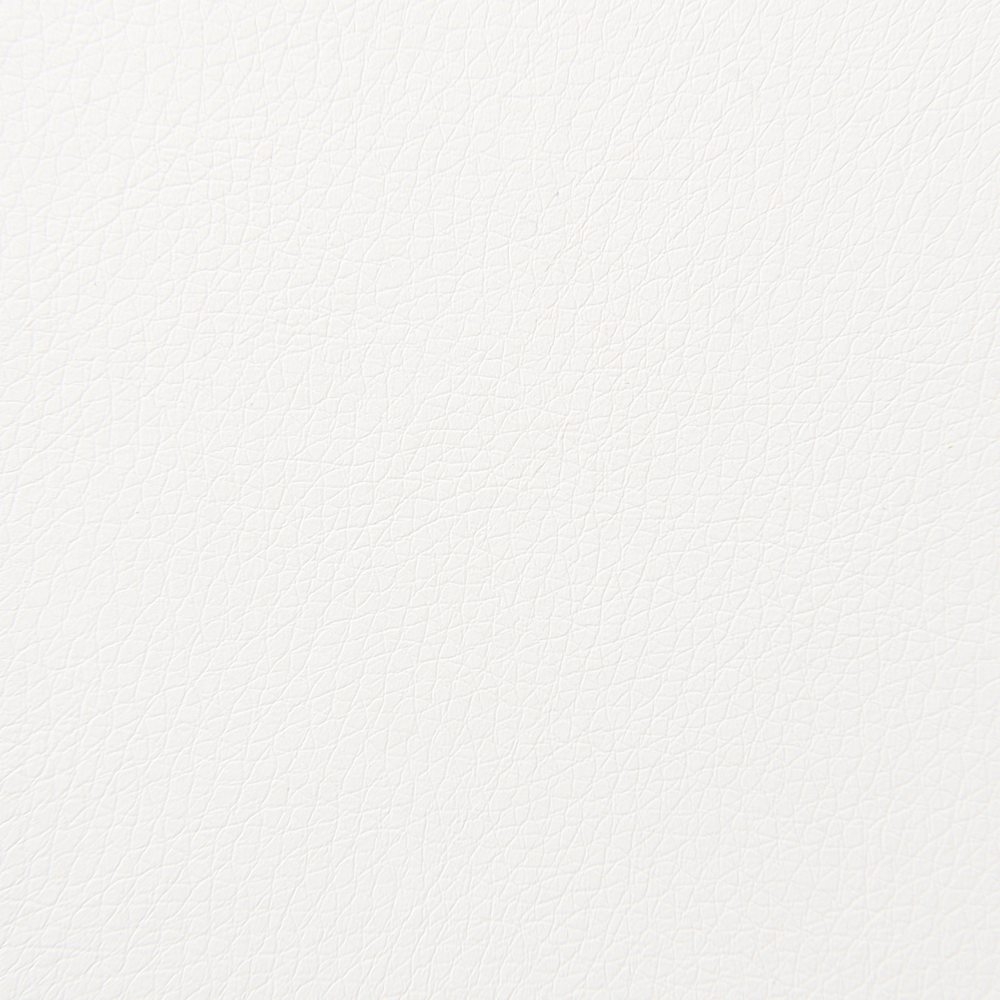 Set di 2 sedie da pranzo bianche con gambe in legno ecopelle moderne