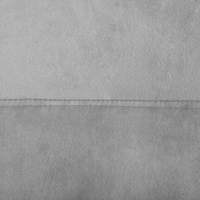 Sedia A Dondolo Velluto Grigio Chiaro Gambe In Metallo Pattini In Legno Moderna