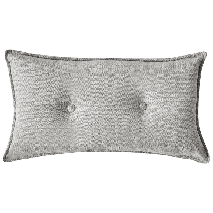 Divano Angolare Grigio Chiaro 3 Posti Cuscini Extra Dispersi Moderno lato sinistro