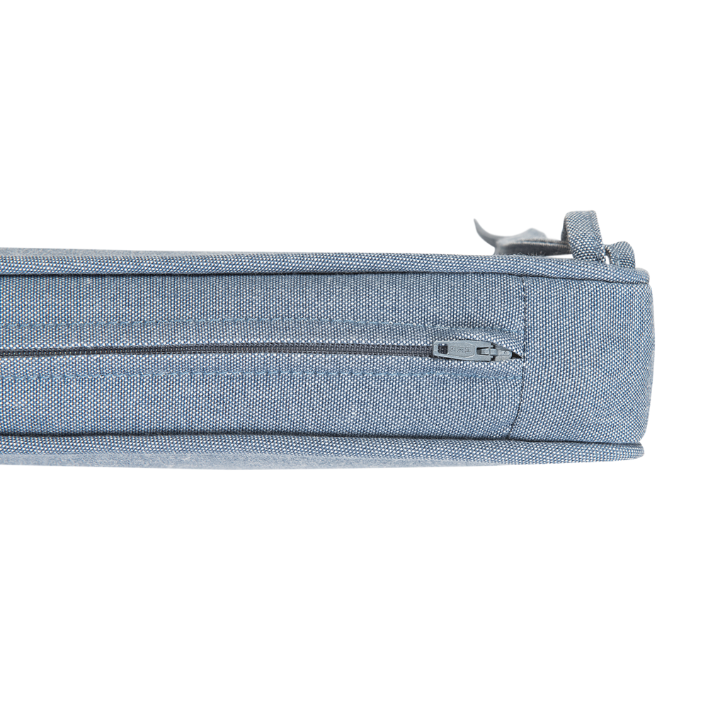 Set di 8 cuscini di seduta per sedia da giardino in tessuto resistente all'acqua blu