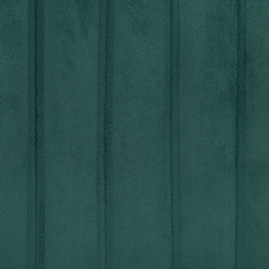 Sedia Wingback Velluto Verde Smeraldo Gambe Nere Rivestite Con Schienale A Canale Design