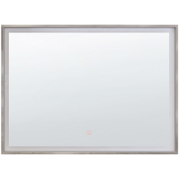 Specchio da bagno illuminato a LED Rettangolare 60 x 80 cm Glamour