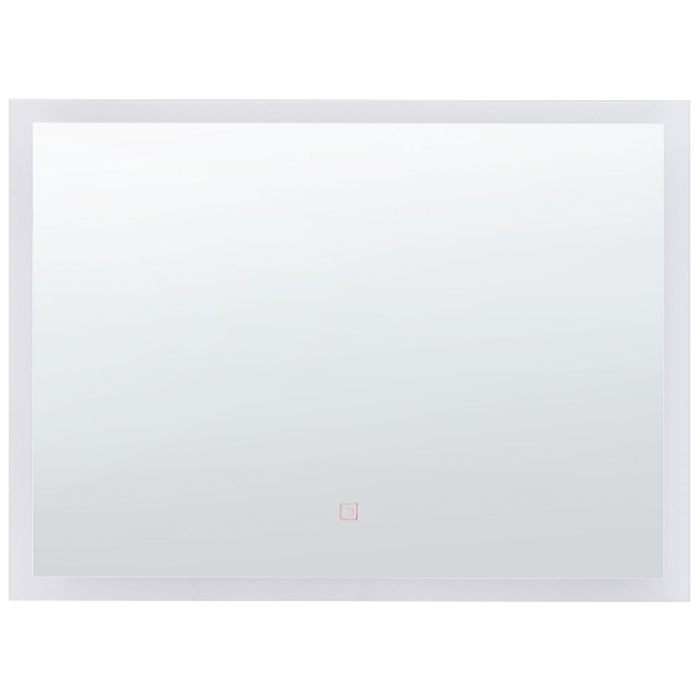 Specchio da bagno illuminato a LED Rettangolare 60 x 80 cm Glamour