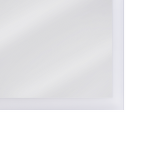 Specchio da bagno illuminato a LED Rettangolare 60 x 80 cm Glamour