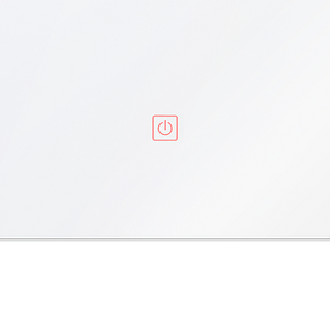 Specchio da parete a LED sospeso 60 x 80 cm rettangolare moderno vintage vanity bagno trucco camera da letto