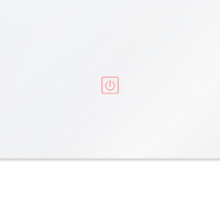 Specchio da parete a LED sospeso 70 x 90 cm rettangolare moderno vintage vanity bagno trucco camera da letto