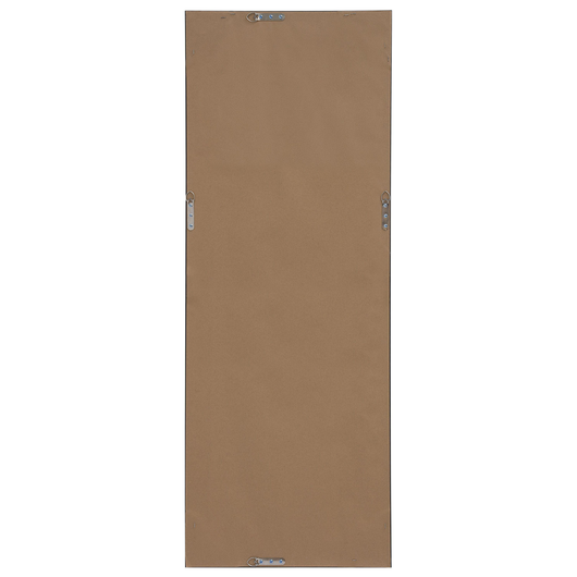 Specchio da Parete in Ottone da Appendere 50 x 130 cm Rettangolare Moderno Vintage