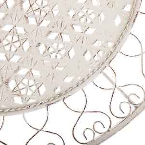 Set Bistrot Beige Tavolo 2 Sedie in stile Chic Francese