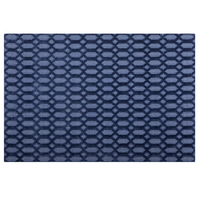 Tappeto Blu Viscosa 140 x 200 cm Motivo Geometrico Tessuto a Mano Flatweave