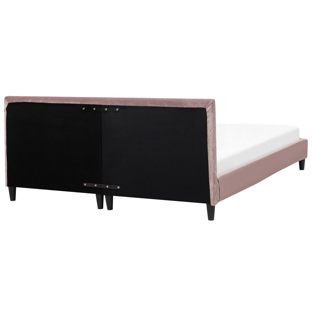 Copri Letto Velluto Rosa per Letto 180 x 200 cm Sfoderabile Lavabile