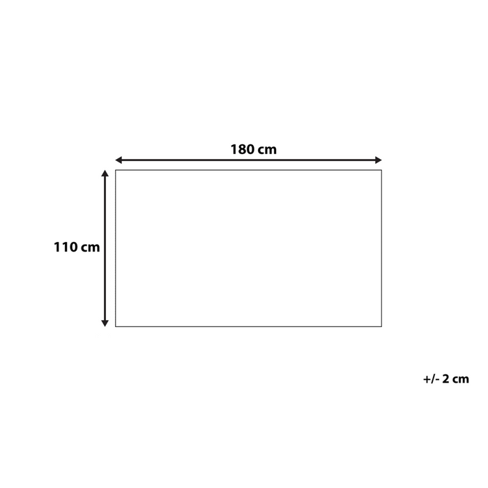 Coperta plaid in cotone grigio 110 x 180 cm Copriletto stile Boho
