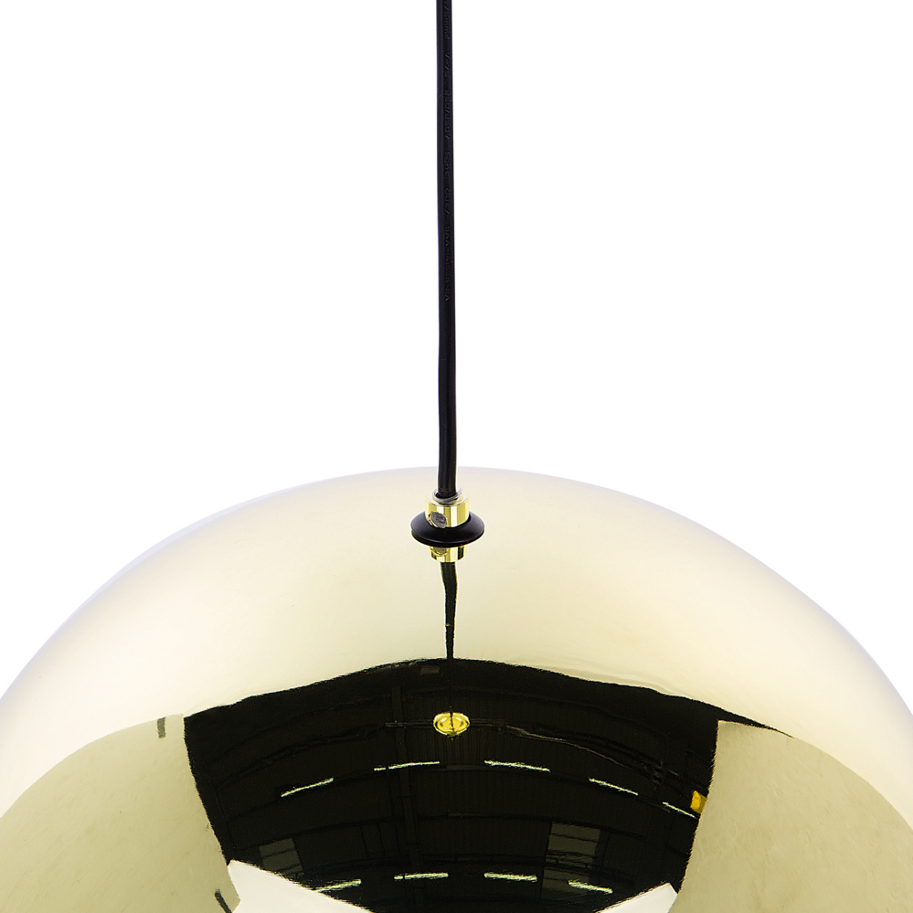 Lampada a Sospensione Globo 1 Luce Lampada dorato Quadro Moderno