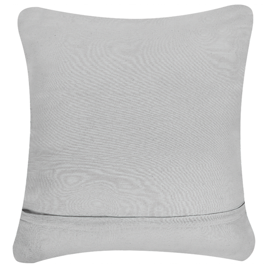 Cuscino Decorativo Grigio Cotone Macramè 45 x 40 cm Corda Boho Retro Decor Accessori
