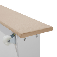 Struttura del letto Cassetto imbottito in poliestere beige 180 x 200 cm Design tradizionale