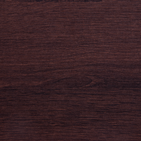 Comodino in Legno Scuro con 2 Cassetti Bianchi Realizzato in Legno Design Moderno