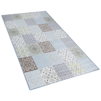 Tappeto tappetino Tessuto Multicolore 80 x 150 cm Patchwork Rettangolare costiero