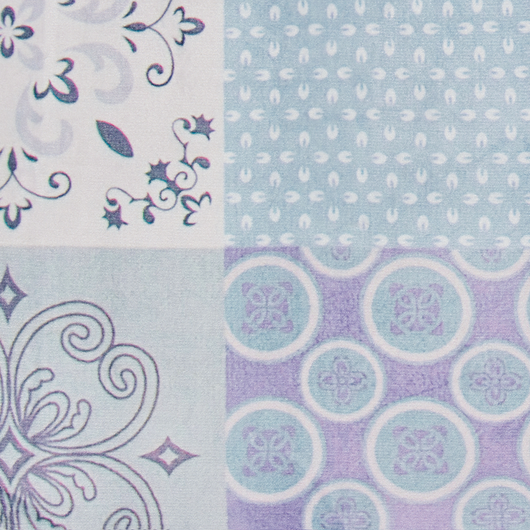 Tappeto tappetino Tessuto Multicolore 160 x 230 cm Patchwork Rettangolare costiero