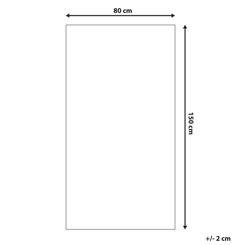 Tappeto Blu Poliestere Multicolore Bambini 80 x 150 cm per cameretta moderno