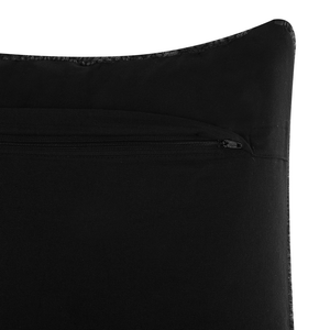 Cuscino decorativo grigio lavorato a maglia 45 x 45 cm uncinetto Boho Retro Decor accessori