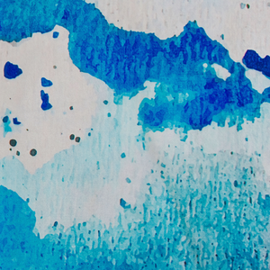 Tappeto tappetino Tessuto Multicolore 160 x 230 cm Motivo Acquerello Astratto Moderno