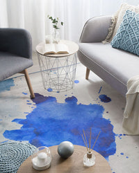 Tappeto tappetino Tessuto Multicolore 160 x 230 cm Splatter Stampa Astratta Moderna