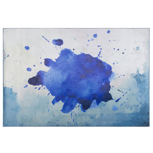 Tappeto tappetino Tessuto Multicolore 160 x 230 cm Splatter Stampa Astratta Moderna
